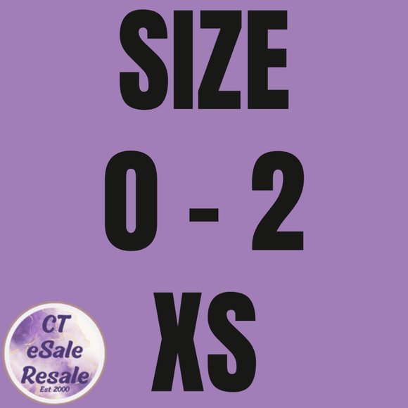 SIZE 0 - 2 (XS) LIVE SHOW NOTIFICATION LISTING - Picture 1 of 4